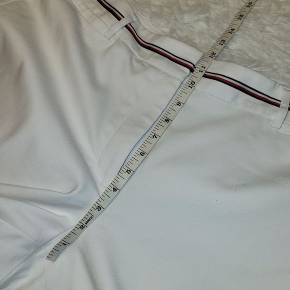Tommy Hilfiger cropped lined white pants - Picture 6 of 8